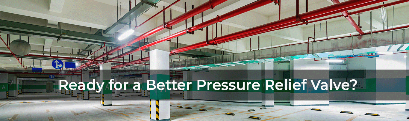 Parking garage with sprinkler system